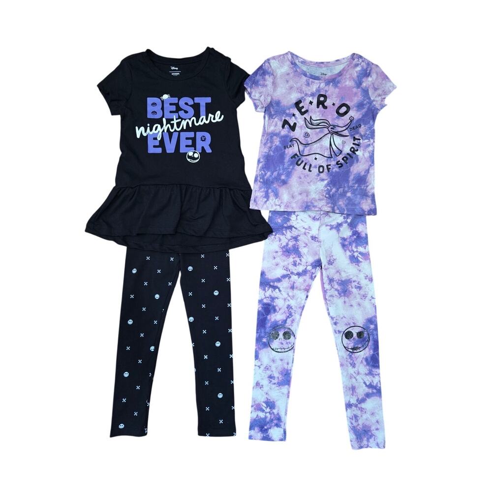 Girls Disney Nightmare Before Christmas Mix & Match Outfit Set XS NWOT